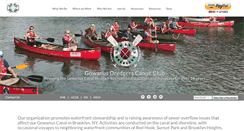 Desktop Screenshot of gowanuscanal.org